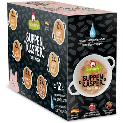 24x70g "Suppenkasper" Soep GranataPet Kattenvoer 24x70g "Suppenkasper" Soep GranataPet Kattenvoer