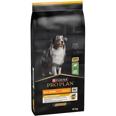 14kg Pro Plan Alle maten Adult Light Gesteriliseerd Lam droogvoer voor honden 14kg Pro Plan Alle maten Adult Light Gesteriliseerd Lam droogvoer voor honden