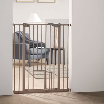 savic Dog Barrier 2 Afsluithek met Kattenluik H107cm, B75-84 cm savic Dog Barrier 2 Afsluithek met Kattenluik H107cm, B75-84 cm
