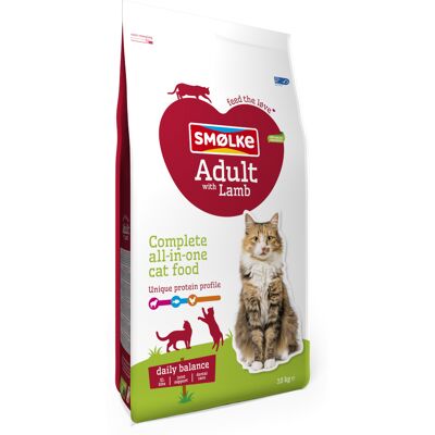 Smolke Smølke Adult met Lam Kattenvoer - 10 kg Smolke Smølke Adult met Lam Kattenvoer - 10 kg