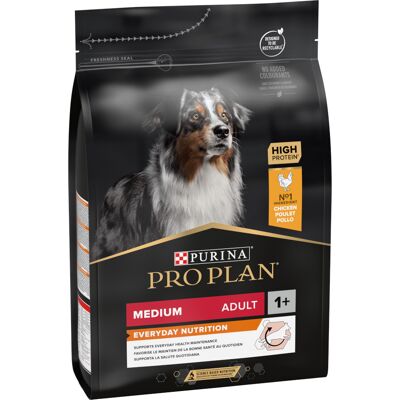 3kg Medium Adult Optibalance Kip & Rijst Pro Plan Hondenvoer 3kg Medium Adult Optibalance Kip & Rijst Pro Plan Hondenvoer