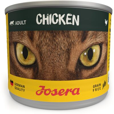 Voordeelpakket: 12x 200g Josera Adult Kip nat kattenvoer Voordeelpakket: 12x 200g Josera Adult Kip nat kattenvoer