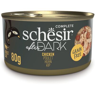 12x80g Schesir After Dark Kip natvoer voor katten 12x80g Schesir After Dark Kip natvoer voor katten
