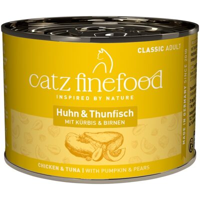 12x200g Kip & tonijn catz finefood natvoer voor katten 12x200g Kip & tonijn catz finefood natvoer voor katten