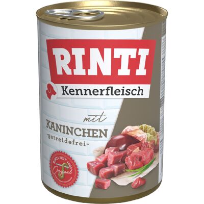 12 x 400 g Rinti "Kennerfleisch" Voordeelpakket - Konijn 12 x 400 g Rinti "Kennerfleisch" Voordeelpakket - Konijn