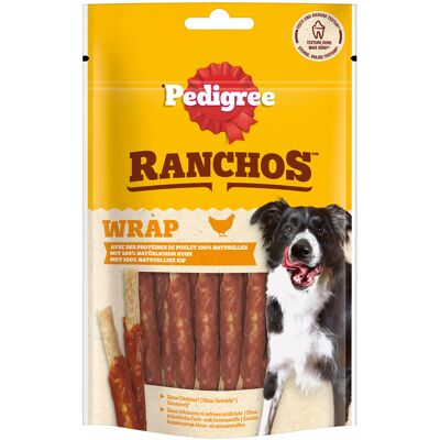 Pedigree Ranchos Wrap - Voordeelpakket: Kip 8 x 60 g Pedigree Ranchos Wrap - Voordeelpakket: Kip 8 x 60 g