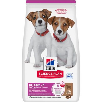 Hill's Science Plan 3kg Hill`s Science Plan Puppy Klein & Mini Lam & Rijst hondenvoer droog Hill's Science Plan 3kg Hill`s Science Plan Puppy Klein & Mini Lam & Rijst hondenvoer droog