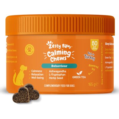 Zesty Paws Kalmerende Kauwtabletten Kalkoen - 50 Kauwtabletten Zesty Paws Kalmerende Kauwtabletten Kalkoen - 50 Kauwtabletten