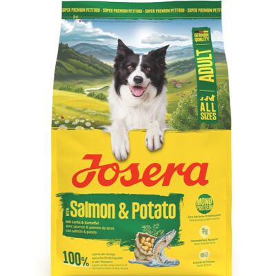 3kg Josera Adult Zalm & Aardappel hondenvoer droog 3kg Josera Adult Zalm & Aardappel hondenvoer droog