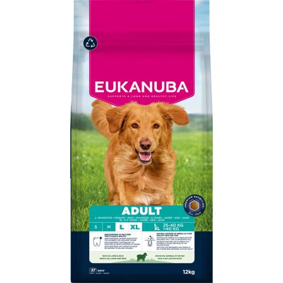 12 kg Eukanuba Premium Nutrition Adult Large & Giant Breed Lamb & Rijst Droogvoer voor honden 12 kg Eukanuba Premium Nutrition Adult Large & Giant Breed Lamb & Rijst Droogvoer voor honden
