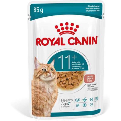 12x85g Royal Canin Ageing 11+ in jus natvoer voor katten 12x85g Royal Canin Ageing 11+ in jus natvoer voor katten