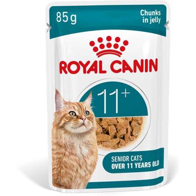 12x85g Royal Canin Ageing 11+ in gelei natvoer voor katten 12x85g Royal Canin Ageing 11+ in gelei natvoer voor katten