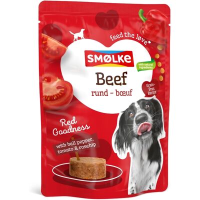 Smolke 8x300g Smølke Pouch Rund Hondenvoer nat Smolke 8x300g Smølke Pouch Rund Hondenvoer nat