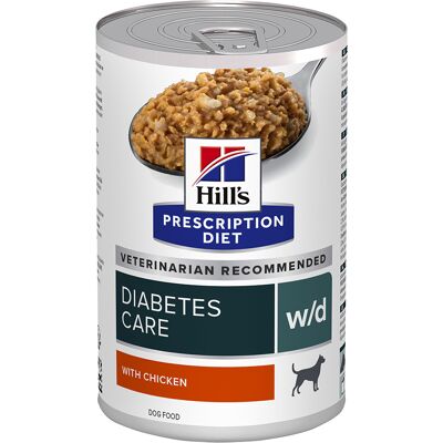 Hill's Prescription Diet Hill´s Prescription Diet Canine w/d Diabetes Care Hondenvoer met Kip - 12 x 370 g Hill's Prescription Diet Hill´s Prescription Diet Canine w/d Diabetes Care Hondenvoer met Kip - 12 x 370 g