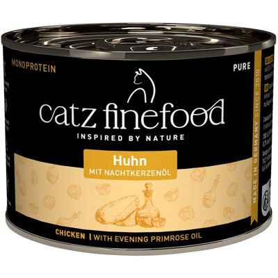 6 x 200/190 g Catz Finefood Puur Blikken Kattenvoer - No. 103 Kip (6 x 200 g) 6 x 200/190 g Catz Finefood Puur Blikken Kattenvoer - No. 103 Kip (6 x 200 g)