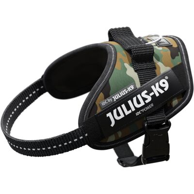Mini Mini: borstomvang 40 - 53 cm - JULIUS-K9 IDC®-Powertuigje Camouflage Mini Mini: borstomvang 40 - 53 cm - JULIUS-K9 IDC®-Powertuigje Camouflage