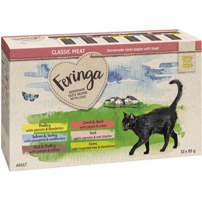 24x85g Maaltijdzakjes 2 x I Feringa Kattenvoer 24x85g Maaltijdzakjes 2 x I Feringa Kattenvoer