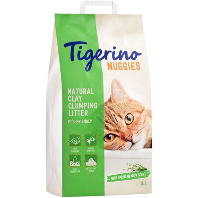 2x14l Fresh Tigerino Nuggies Kattenbakvulling 2x14l Fresh Tigerino Nuggies Kattenbakvulling