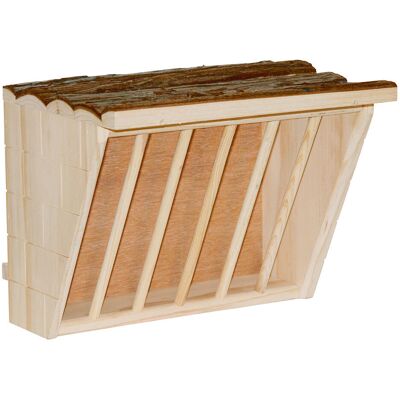 Kerbl Pet Hooiruif XL Nature voor Knaagdieren L28 x B20,5 x H22 cm Kerbl Pet Hooiruif XL Nature voor Knaagdieren L28 x B20,5 x H22 cm