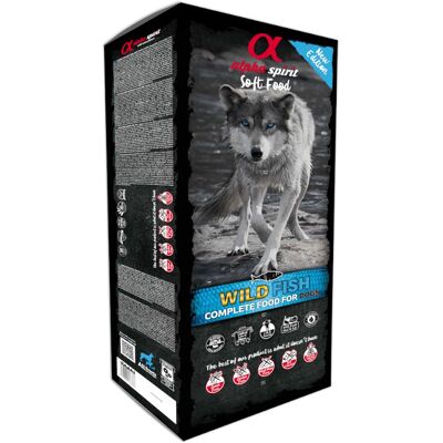 9 kg alpha spirit Complete Wild Fish droogvoer hond 9 kg alpha spirit Complete Wild Fish droogvoer hond