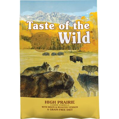 12,2kg High Prairie Canine Taste of the Wild Hondenvoer 12,2kg High Prairie Canine Taste of the Wild Hondenvoer
