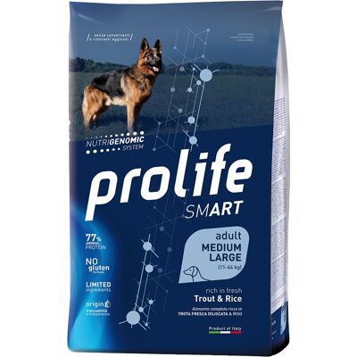 Prolife Smart Adult Medium / Groot Forel & Rijst Prolife Smart Adult Medium / Groot Forel & Rijst