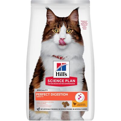 3kg Adult Perfect Digestion met Kip Hill's Science Plan Kattenvoer 3kg Adult Perfect Digestion met Kip Hill's Science Plan Kattenvoer