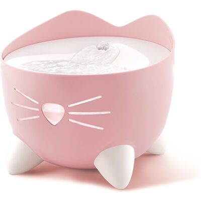 Catit PIXI Drinkfontein 2,5l, roze Kat Catit PIXI Drinkfontein 2,5l, roze Kat