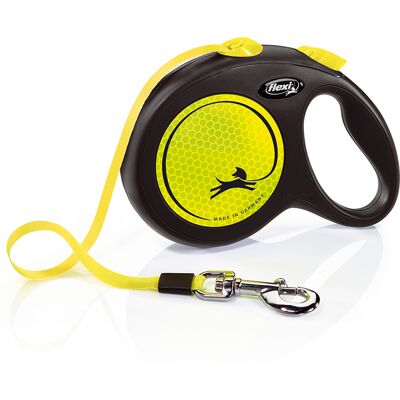 flexi New Neon Rollijn Tape, 5m L tot 50kg Hond flexi New Neon Rollijn Tape, 5m L tot 50kg Hond