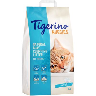 2 x 14 l Sensitive (parfumvrij)Tigerino Nuggies (Ultra) Kattenbakvulling 2 x 14 l Sensitive (parfumvrij)Tigerino Nuggies (Ultra) Kattenbakvulling