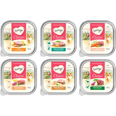 24x100g Kuipje I (6 soorten) Feringa Kattenvoer 24x100g Kuipje I (6 soorten) Feringa Kattenvoer