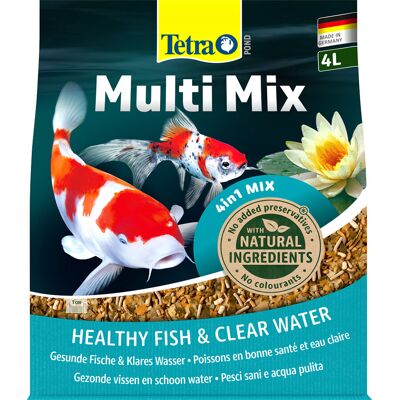 4l Multi Mix TetraPond Vijvervisvoer 4l Multi Mix TetraPond Vijvervisvoer