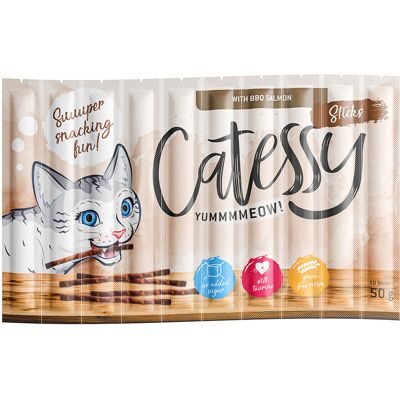 150x5g Sticks BBQ Zalm Catessy Kattensnacks 150x5g Sticks BBQ Zalm Catessy Kattensnacks