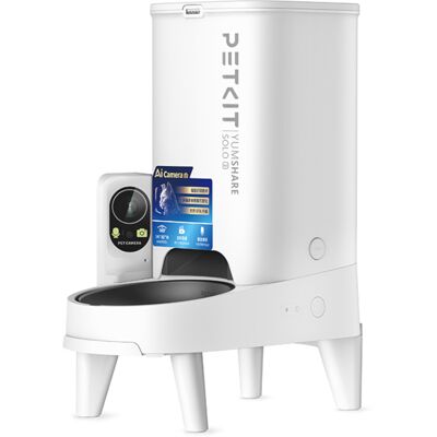 Petkit YumShare Solo 2 met Camera Wit, met AI-camera Kat / Hond Petkit YumShare Solo 2 met Camera Wit, met AI-camera Kat / Hond