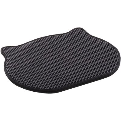 Flamingo mat voor kattenbak Matz - Zwart Flamingo mat voor kattenbak Matz - Zwart