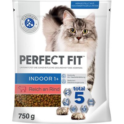 6x 750g Indoor 1+ Rundvleesrijk Perfect Fit Droog Kattenvoer 6x 750g Indoor 1+ Rundvleesrijk Perfect Fit Droog Kattenvoer