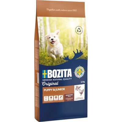 15% korting! 12 kg Bozita Original droogvoer voor honden - Naturals Puppy & Junior tarwevrij 12 kg 15% korting! 12 kg Bozita Original droogvoer voor honden - Naturals Puppy & Junior tarwevrij 12 kg
