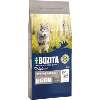 15% korting! 12 kg Bozita Original droogvoer voor honden - Original Puppy & Junior xl met lam - Tarwevrij 12 kg 15% korting! 12 kg Bozita Original droogvoer voor honden - Original Puppy & Junior xl met lam - Tarwevrij 12 kg