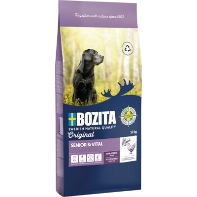 15% korting! 12 kg Bozita Original droogvoer voor honden - Senior 12 kg 15% korting! 12 kg Bozita Original droogvoer voor honden - Senior 12 kg