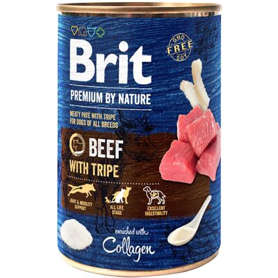 Brit Premium by Nature - Rund met Pens (12 x 400 g) Brit Premium by Nature - Rund met Pens (12 x 400 g)