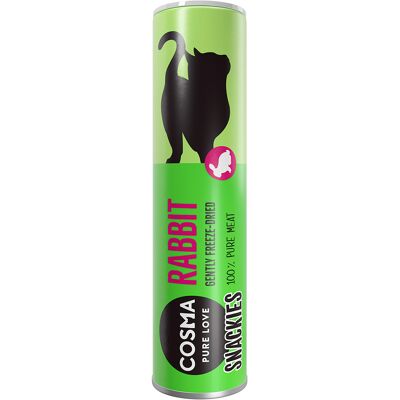 5x Konijn (120g) Snackies Cosma Kattensnacks 5x Konijn (120g) Snackies Cosma Kattensnacks