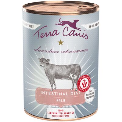 6x 400g Terra Canis Alimentum Veterinarium Intestinal Kalf Hondenvoer Nat 6x 400g Terra Canis Alimentum Veterinarium Intestinal Kalf Hondenvoer Nat