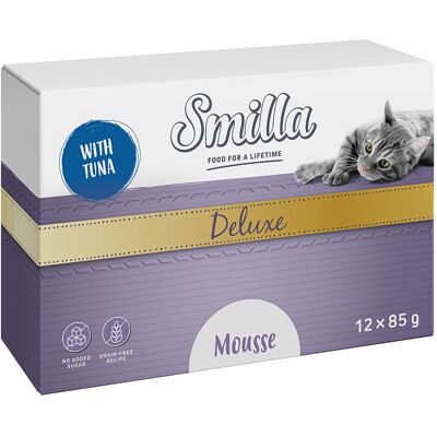 48x85g Smilla Deluxe Mousse Katten Natvoer 48x85g Smilla Deluxe Mousse Katten Natvoer