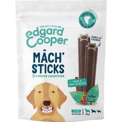 Edgard & Cooper Doggy Dental Munt & aardbei voor grote honden (vanaf 25 kg, 21 sticks) Hondensnacks Edgard & Cooper Doggy Dental Munt & aardbei voor grote honden (vanaf 25 kg, 21 sticks) Hondensnacks