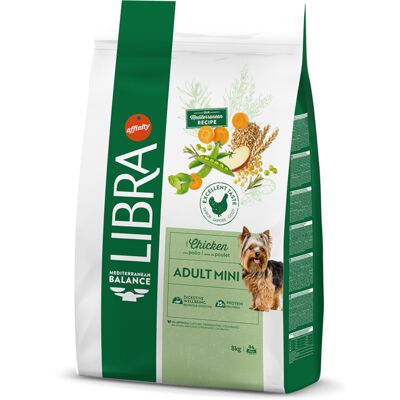 8kg Libra Dog Mini Droog hondenvoer met kip 8kg Libra Dog Mini Droog hondenvoer met kip