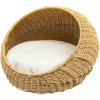 Aumüller ovale mandschelp voor katten 50x40x35cm Aumüller ovale mandschelp voor katten 50x40x35cm