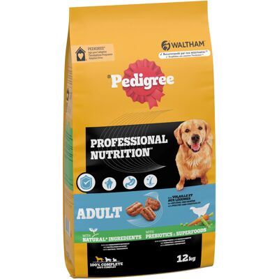 12kg Pedigree Professional Nutrition Adult met Gevogelte & Groente hondenvoer droog 12kg Pedigree Professional Nutrition Adult met Gevogelte & Groente hondenvoer droog