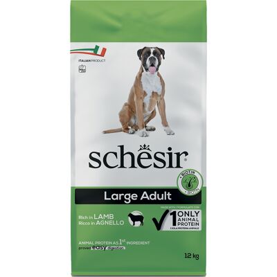 12kg Schesir Dog Large Adult met lam droogvoer voor honden 12kg Schesir Dog Large Adult met lam droogvoer voor honden