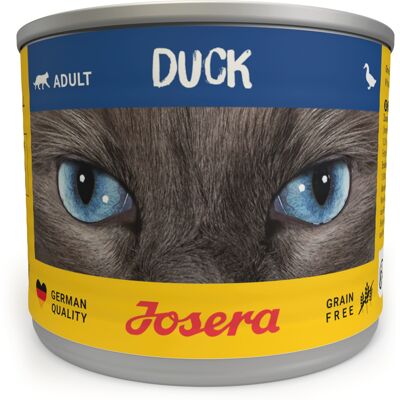 Voordeelpakket: 12x 200g Josera Adult Eend nat kattenvoer Voordeelpakket: 12x 200g Josera Adult Eend nat kattenvoer