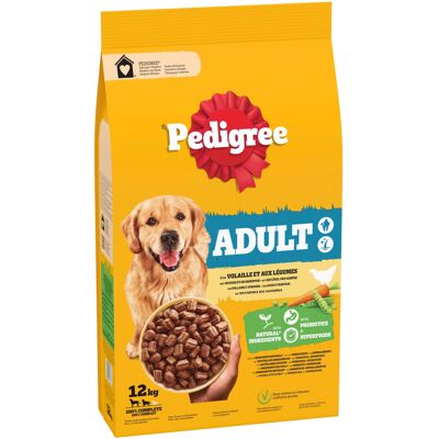 Pedigree Adult Gevogelte & Groente - 12 kg Pedigree Adult Gevogelte & Groente - 12 kg